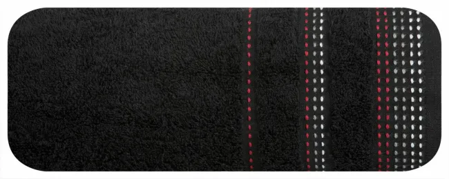 Ręcznik Pola 50x90  21 czarny frotte 500 g/m2 Eurofirany