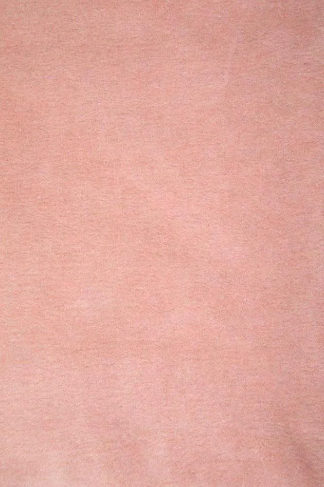 Koc bawełniany akrylowy 150x200 0293/44 różowy pudrowy narzuta pled