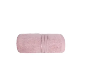 Ręcznik Rondo 50x90 różowy frotte 500  g/m2 Faro