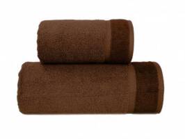 Ręcznik Soft 100x150 brązowy z włóknem bambusowym antybakteryjny 500 g/m2 Greno
