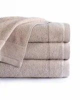Ręcznik Vito 50x90 beżowy perłowy frotte bawełniany 550g/m2