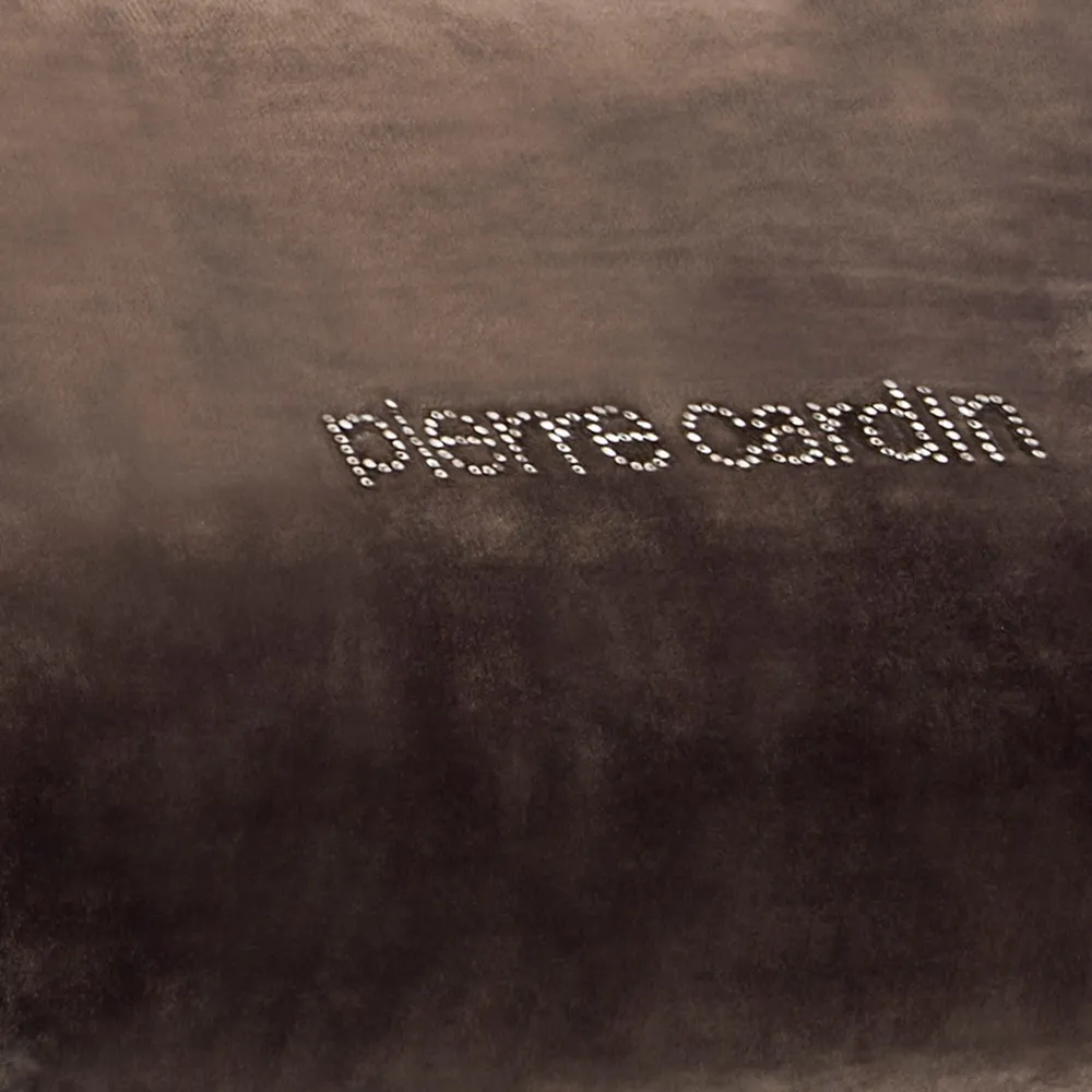 Koc narzuta akrylowy 220x240 Coral 670g/m2 brązowy Pierre Cardin