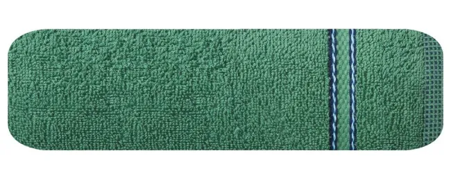 Ręcznik Aida 30x50 zielony ciemny 10  430g/m2 Eurofirany