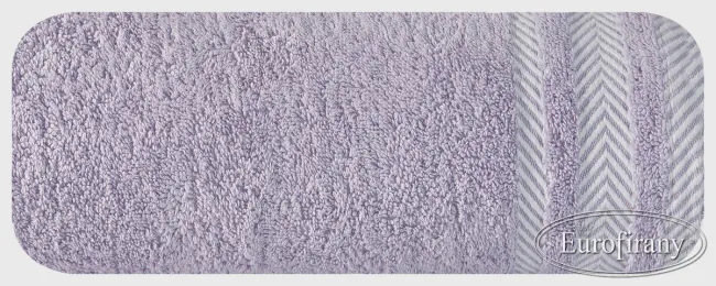Ręcznik Mona 100x150 11 fioletowy jasny frotte 500 g/m2 Eurofirany