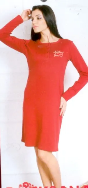 Koszula damska z długim rękawem 544 rozmiar M rozpinana bordowa