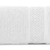 Ręcznik Danny 50x90 biały z wytłaczaną  bordiurą i błyszczącą nicią 500 g/m2 Eurofirany