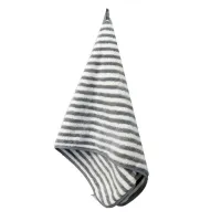 Ręcznik Pure Stripes 35x75 szary biały pasy z mikrofibry Home 2023
