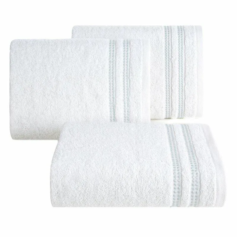 Ręcznik Ally 50x90 biały frotte 500 g/m2  Eurofirany
