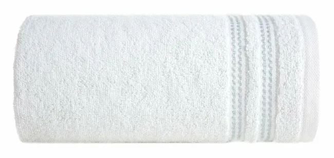 Ręcznik Ally 50x90 biały frotte 500 g/m2  Eurofirany