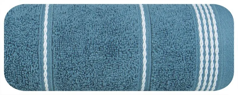 Ręcznik Mira 50x90 niebieski ciemny 10 frotte 500 g/m2 Eurofirany