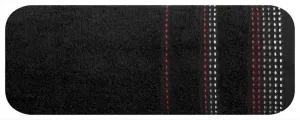 Ręcznik Pola 50x90 21 czarny frotte 500 g/m2 Eurofirany