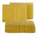 Ręcznik Mila 70x140 musztardowy bambusowy 500g/m2 Eurofirany