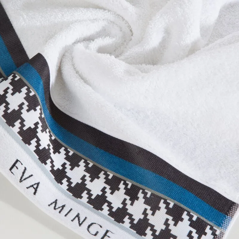 Ręcznik Eva 8 30x50 biały frotte 485  g/m2 frotte Eva Minge Eurofirany