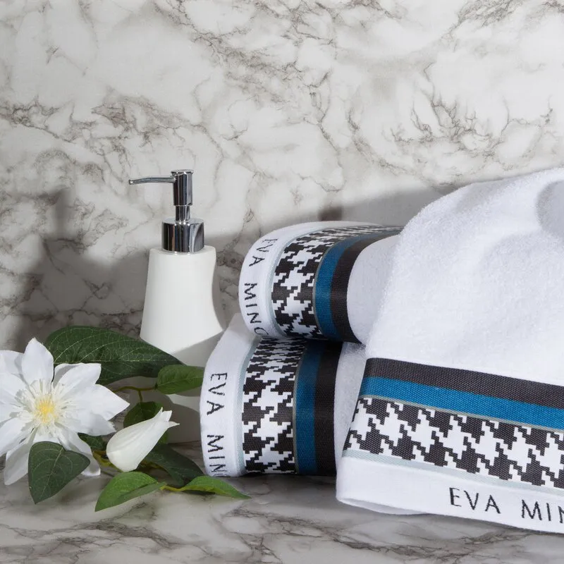 Ręcznik Eva 8 30x50 biały frotte 485  g/m2 frotte Eva Minge Eurofirany