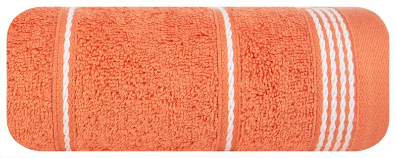Ręcznik Mira 70x140 pomarańczowy 12 frotte 500 g/m2 Eurofirany