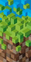 Ręcznik plażowy 70x140 Minecraft Pixel 77 zielony brązowy dziecięcy bawełniany