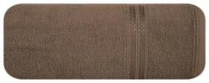 Ręcznik Lori 70x140 brązowy 450g/m2 Eurofirany