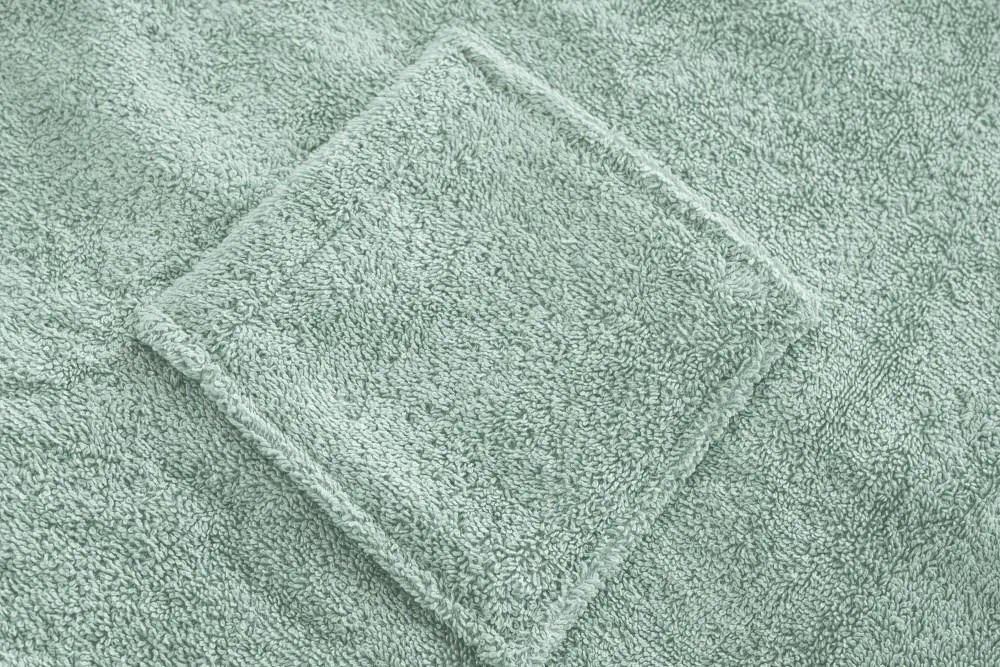 Ręcznik damski do sauny Pareo new L/XL  szałwia frotte bawełniany