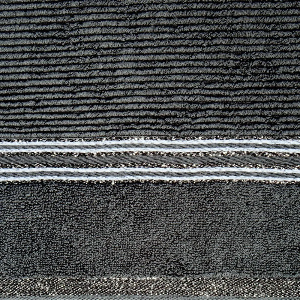 Ręcznik 70x140 Filon 04 stalowy 530g/m2 Eurofirany