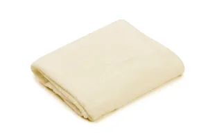 Ręcznik do sauny 80x150 Sauna kremowy 02 haftowany napis 100% bawełna