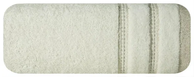 Ręcznik Glory 70x140 kremowy 500g/m2 Eurofirany