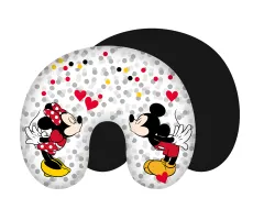 Poduszka turystyczna rogal Myszki Miki i Mini Minnie i Mickey Mouses kolorowa August 23