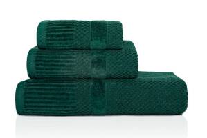 Ręcznik Ivo 50x90 zielony ciemny 99 500 g/m2 frotte