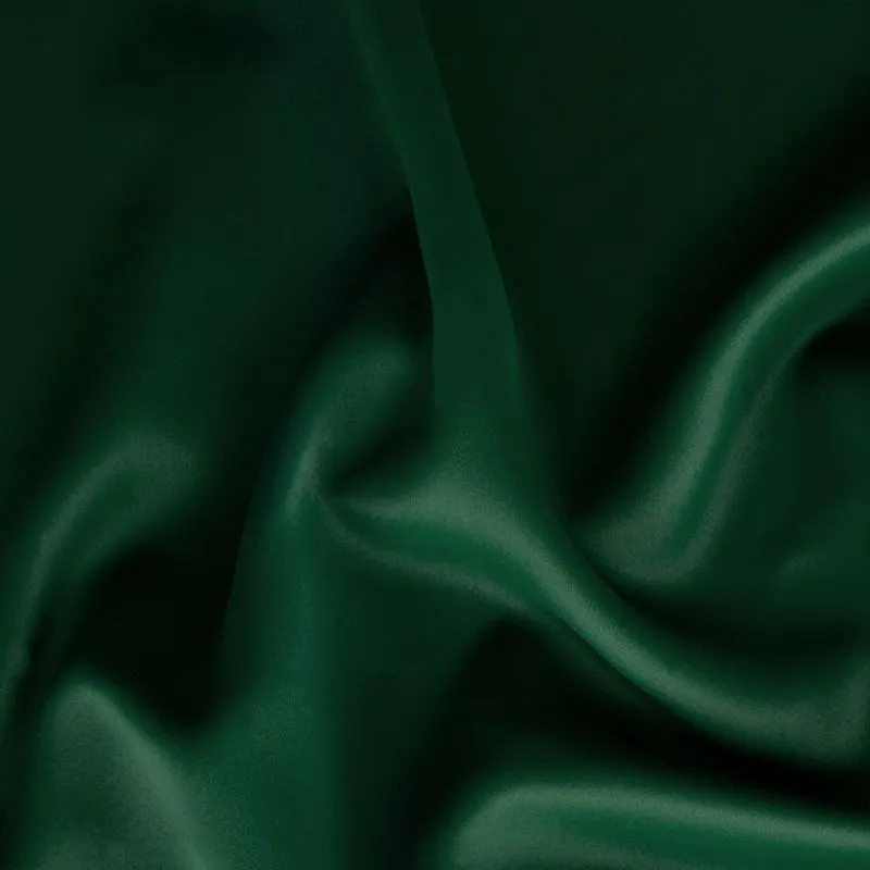 Zasłona gotowa na przelotkach 135x250 Parisa zielona ciemna zaciemniająca jednobarwna