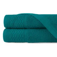 Ręcznik Solano 50x90 turkusowy ciemny  frotte 100% bawełna Darymex