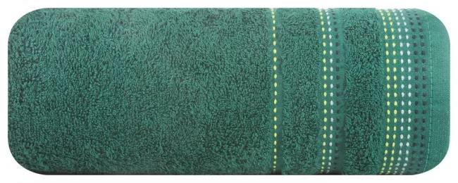 Ręcznik Pola 70x140 29 zielony ciemny frotte 500g/m2 Eurofirany