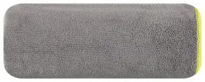 Ręcznik szybkoschnący 80x160 Iga grafitowy 380 g/m2 z mikrofibry Eurofirany