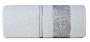 Ręcznik Sylwia 1 70x140 biały 500 g/m2  frotte Eurofirany