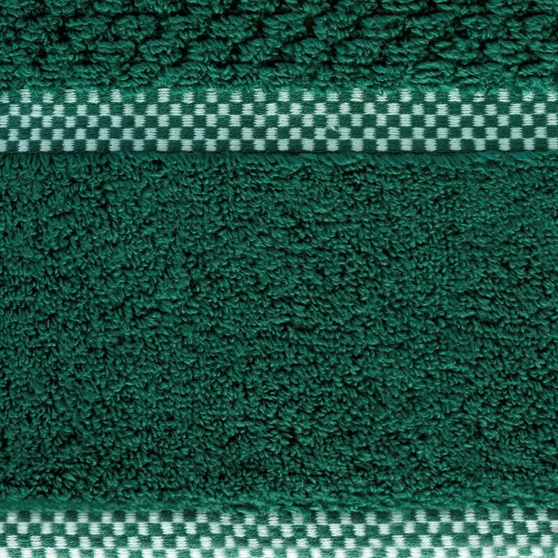 Ręcznik Caleb 70x140 11 zielony ciemny  540g/m2 Eurofirany