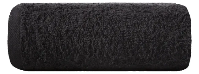 Ręcznik Gładki 3 70x140 22 czarny 380 g/m2 Eurofirany
