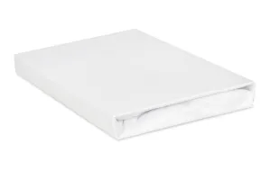 Podkład higieniczny 58x110 jersey biały nieprzemakalny prześcieradło z gumką do łóżeczek przystawnych