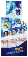 Pościel bawełniana 140x200 Real Madryt 1621 Ronaldo Ramos Modric poszewka 70x90