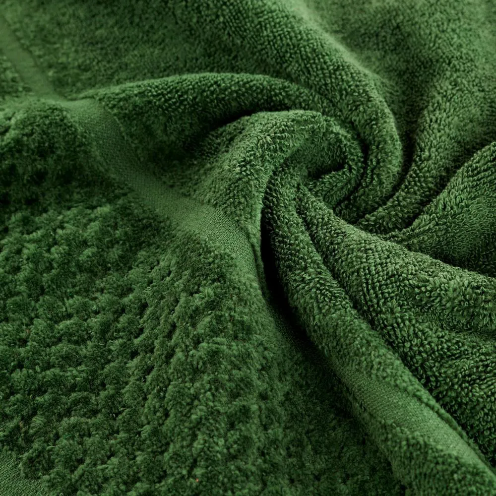 Ręcznik Ibiza 70x140 zielony 550g/m2 frotte Eurofirany