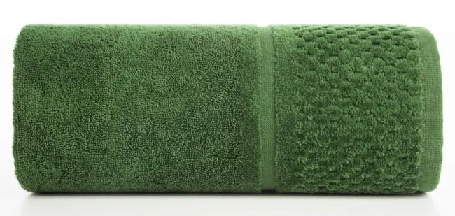 Ręcznik Ibiza 70x140 zielony 550g/m2 frotte Eurofirany