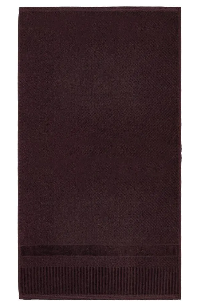 Ręcznik Ivo 100x150  burgund ciemny 94 500 g/m2 frotte