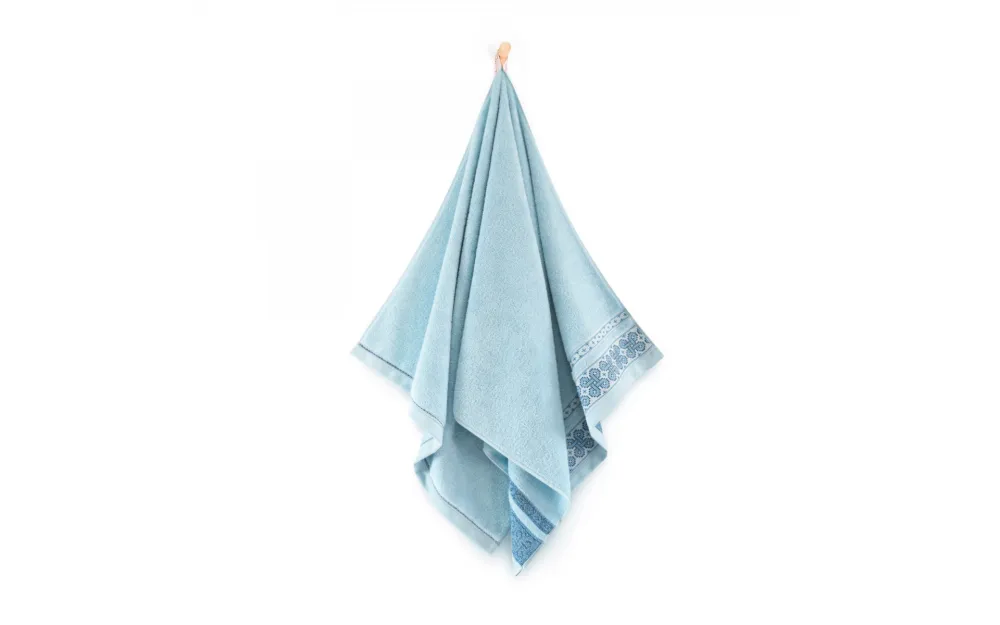 Ręcznik La Boca 70x140 niebieski frotte   420 g/m2 Zwoltex 23