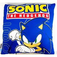 Poduszka dziecięca 40x40 Sonic niebieska  S24