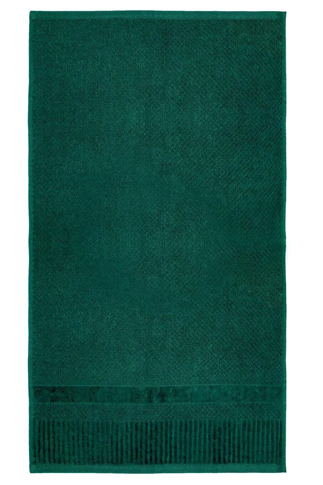 Ręcznik Ivo 30x50 zielony ciemny 99 500 g/m2 frotte