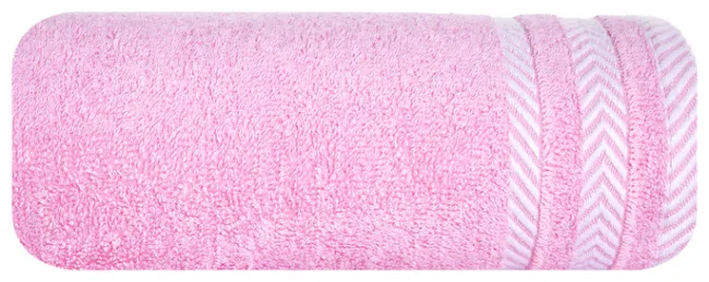 Ręcznik Mona 70x140 09 różowy jasny 500 g Eurofirany