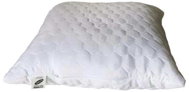 Poduszka Bamboo 50x70 biała pikowana z granulatu silikonowego W