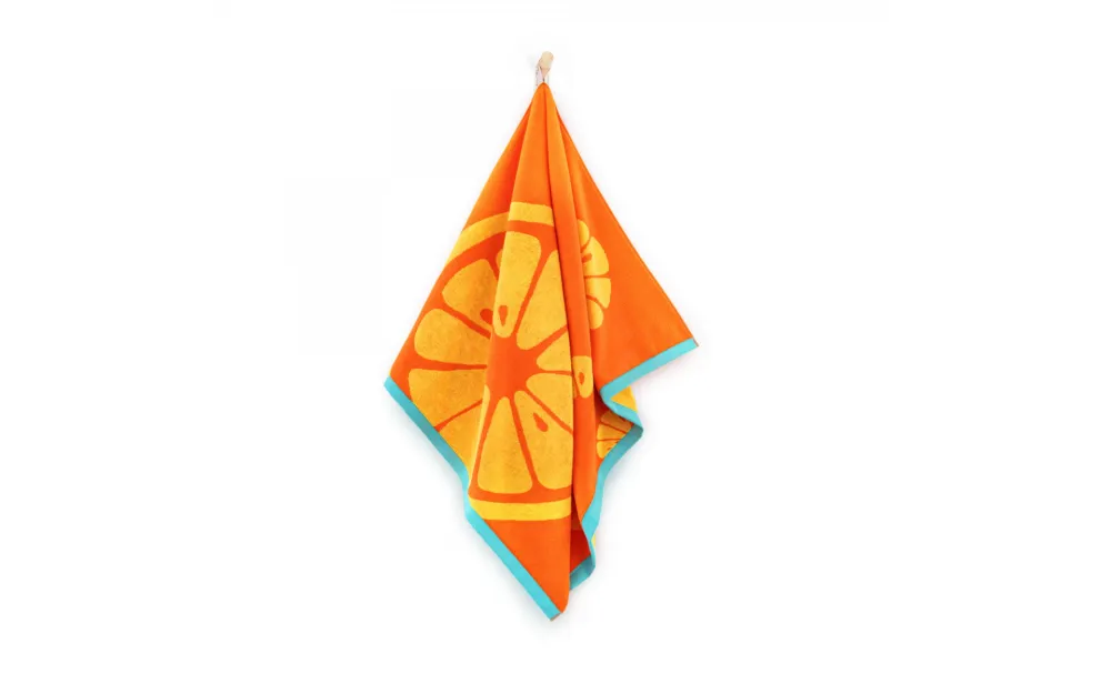 Ręcznik plażowy 100x160 Orange            pomarańcza Zwoltex 23