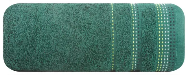 Ręcznik Pola 30x50 29 zielony ciemny frotte 500g/m2 Eurofirany