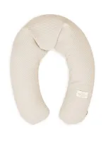 Poduszka pozycjonująca Relax Muslin Prestige Wafel 190 cm beżowa do karmienia ciążowa wypoczynkowa