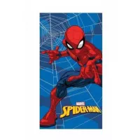 Ręcznik plażowy 70x140 Spiderman  niebieski bawełniany 320g/m2 S24