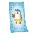 Ręcznik plażowy 75x150 Pan i Pani Panda   niebieski dziecięcy bawełniany H23