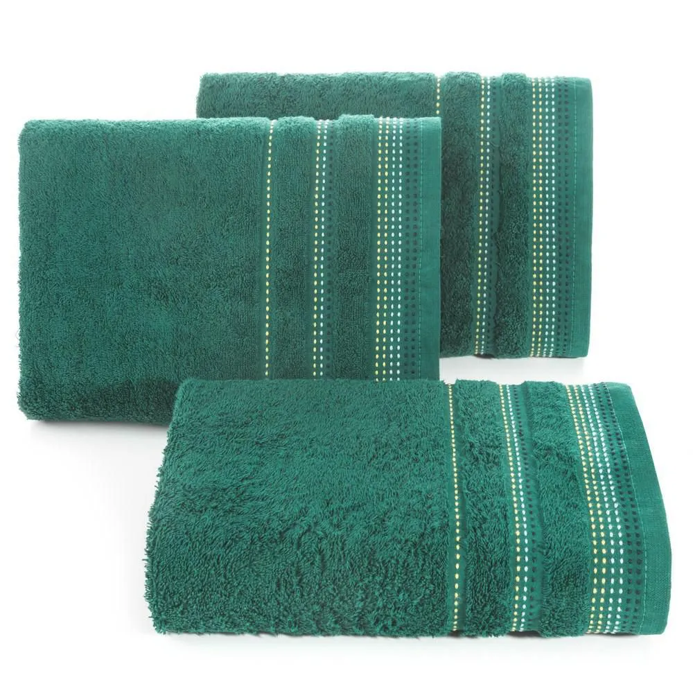 Ręcznik Pola 50x90 29 zielony ciemny frotte 500g/m2 Eurofirany
